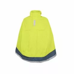 Tucano Urbano Cape Vélo Pluie (homme/femme) Avec Soufflet -Casques vélo Soldes 178182 15020 1000 cape anti pluie tucano garibaldina jaune fluo