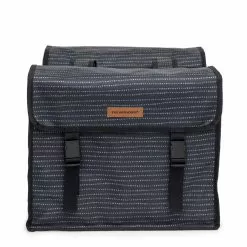 Double Sacoche Vélo New Looxs Fiori - 30 Litres -Casques vélo Soldes 230181 fiori double nomi black