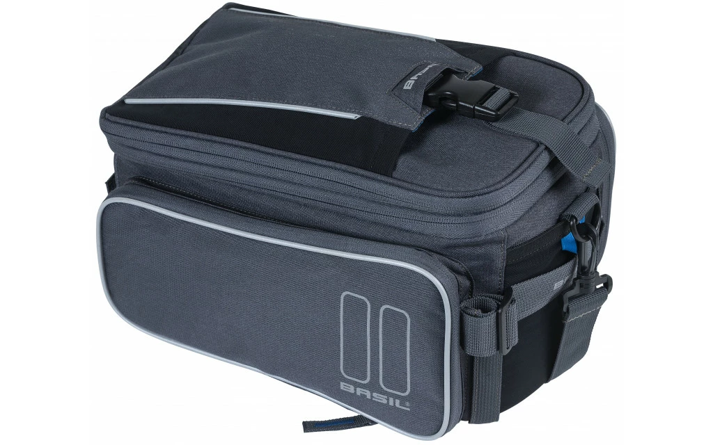 Sacoche Porte-Bagages Basil Grise 1 Sacoche Porte-Bagages Basil Grise