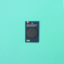 Casques vélo Soldes -Casques vélo Soldes accessoire visibilite made in france badge retro reflechissant