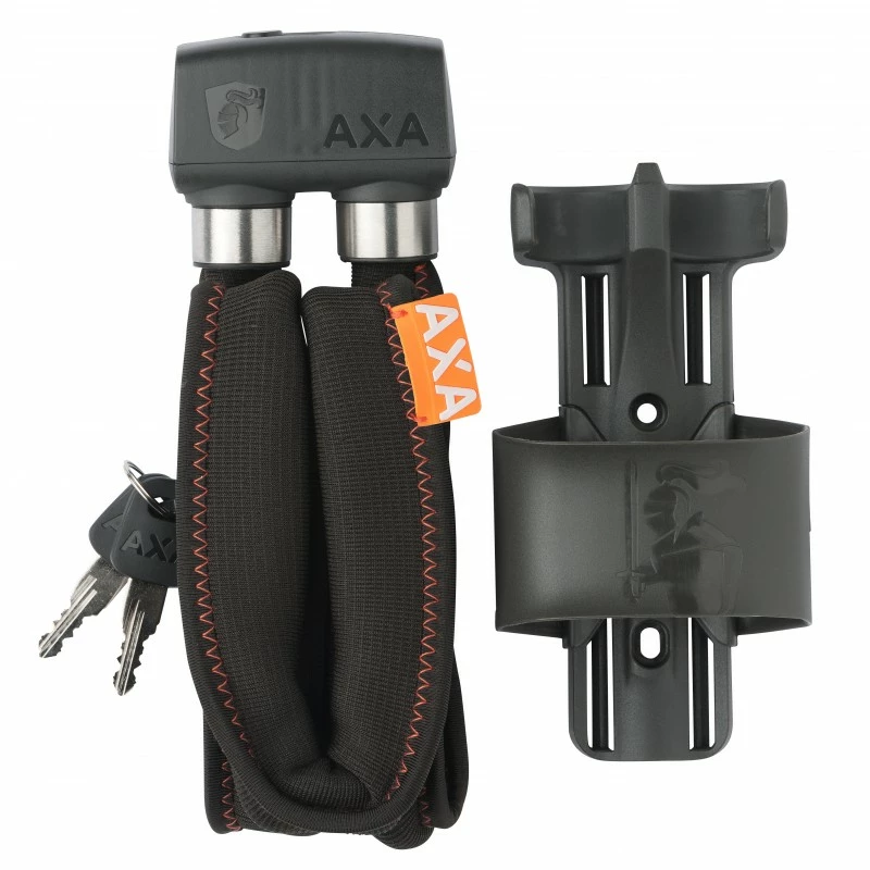 Axa Bike Security Antivol Pliable 600 Gris + Holder 2 Axa Bike Security Antivol Pliable 600 Gris + Holder – Image 2