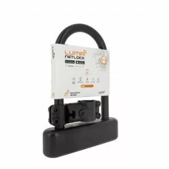 Antivol Netlock 60 HU Luma -Casques vélo Soldes antivol u diam 16mm x 260mm alarme connecte noir 4