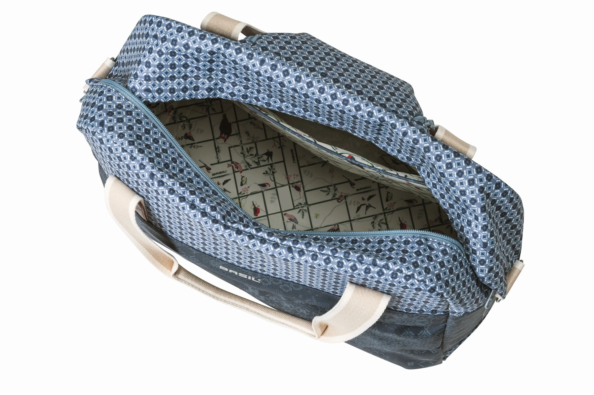 Sacoche Arrière Basil Boheme Bleu Indigo 18l 5 Sacoche Arrière Basil Boheme Bleu Indigo 18l – Image 5