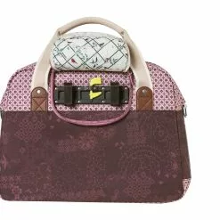 Sacoche Arrière Basil Boheme Rouge 18l -Casques vélo Soldes basil boheme carry all single bike bag 18l red 3