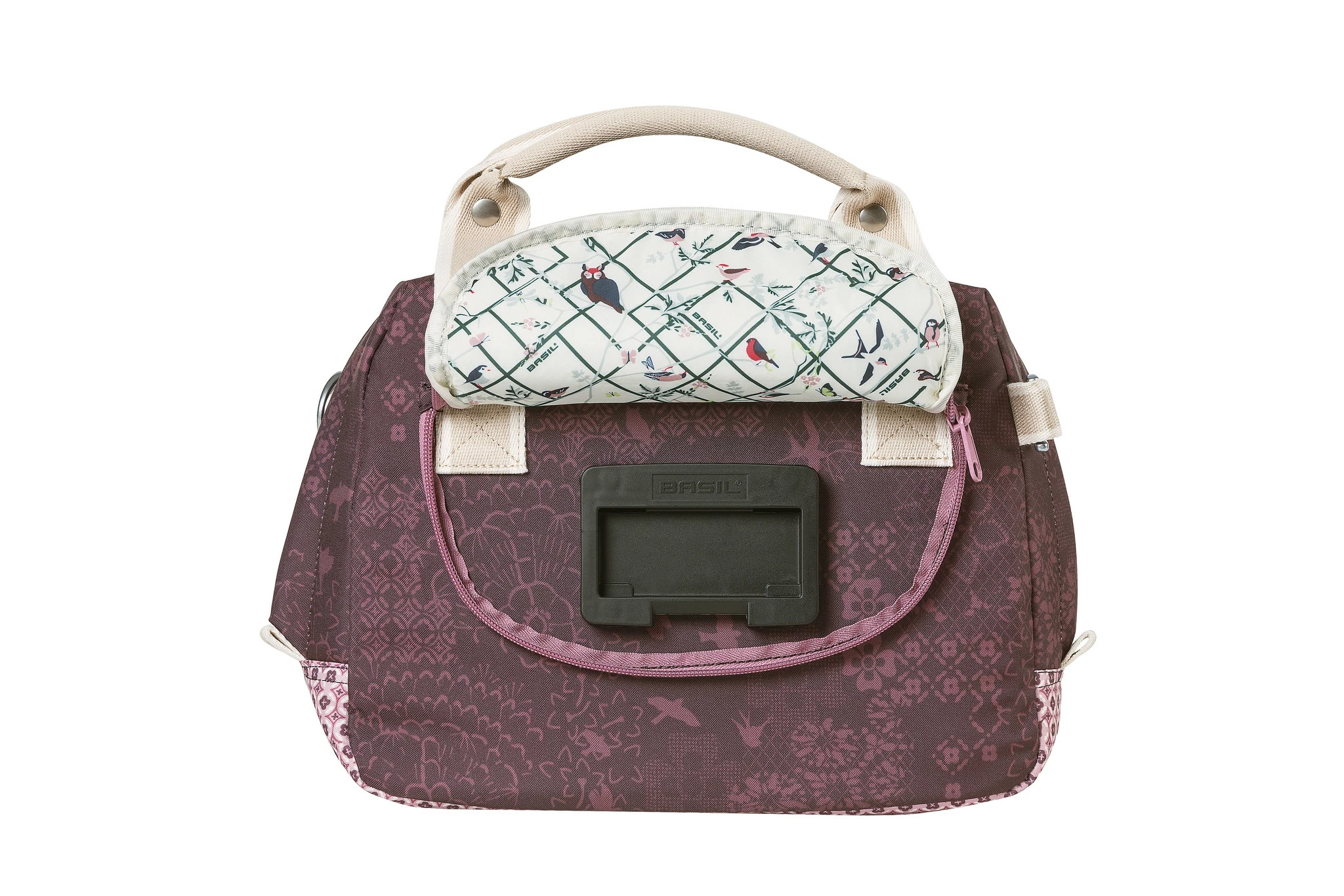 Sacoche De Guidon Basil Boheme Rouge 8l 4 Sacoche De Guidon Basil Boheme Rouge 8l – Image 4