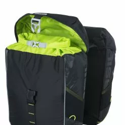 Sacoches Basil Miles Imperméable 34 L -Casques vélo Soldes basil miles bicycle double bag 34 liter black 4