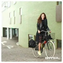 Sacoche Arrière Basil Imperméable 17l 15 Sacoche Arrière Basil Imperméable 17l -Casques vélo Soldes basil noir business bicycle bag 17 liter black 6