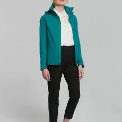 Veste Imperméable Basil Skane Femme 16 Veste Imperméable Basil Skane Femme -Casques vélo Soldes basil skane bicycle rain jacket women green 5