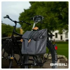 Sacoche Arrière Imperméable Basil 20 L 8 Sacoche Arrière Imperméable Basil 20 L -Casques vélo Soldes basil urban dry business fietstas 20 liter dark gr 3