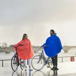 Le Temps Des Grenouilles Poncho De Pluie ADULTE - Coloris Unis 17 Le Temps Des Grenouilles Poncho De Pluie ADULTE - Coloris Unis -Casques vélo Soldes capes impermeables velo urbain temps des grenouilles