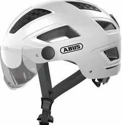 Casque Abus Hyban 2.0 Ace Avec Visière 15 Casque Abus Hyban 2.0 Ace Avec Visière -Casques vélo Soldes casque abus velo visiere lunette femme blanc