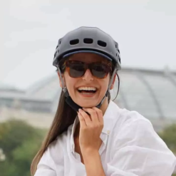 Casque Overade PLIXI FIT Pliable -Casques vélo Soldes casque pliable velo noir homme femme