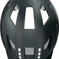 Casque Vélo Abus Hyban 2.0 LED (4 Couleurs) -Casques vélo Soldes casque velo abus ventilation hyban 2 0 led noir