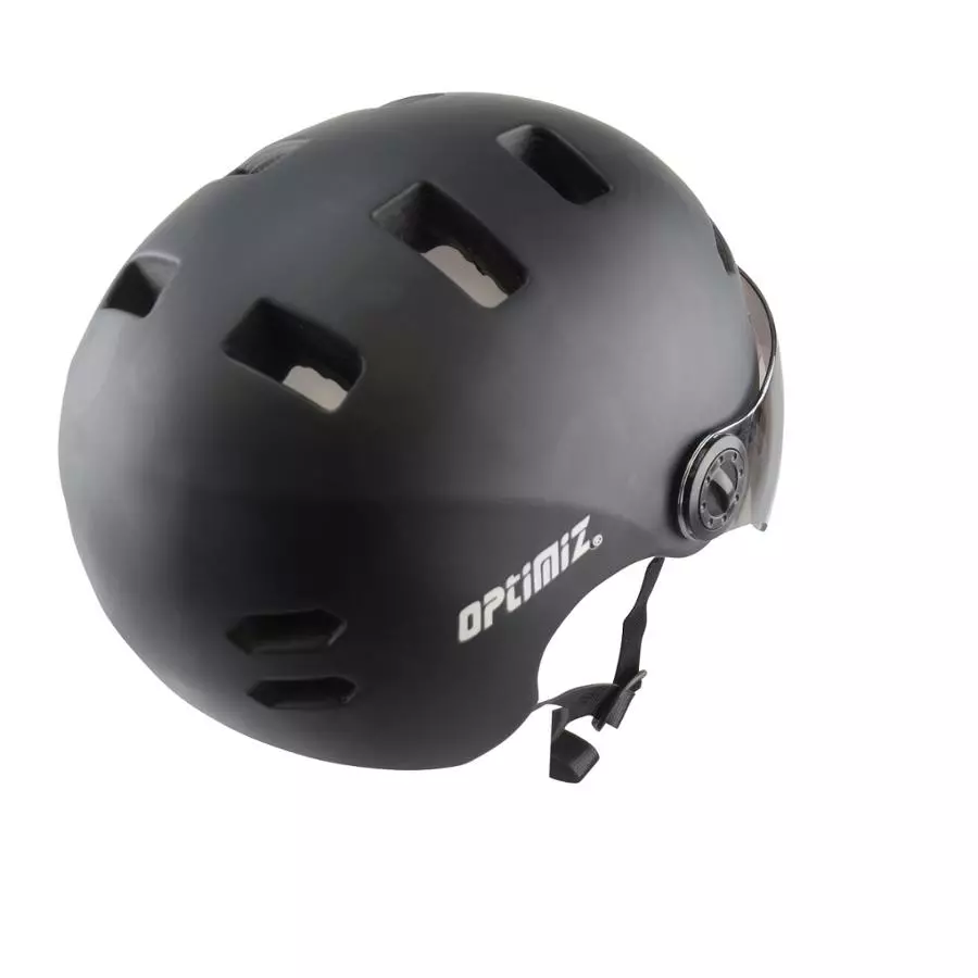 Casque Vélo Urbain à Visière (écran Fumé) 0380 Optimiz 9 Casque Vélo Urbain à Visière (écran Fumé) 0380 Optimiz – Image 9