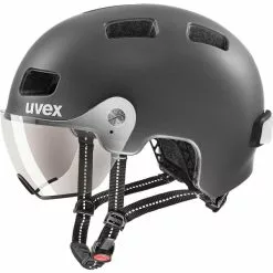 Casque Vélo Uvex Visière Noir