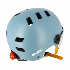 Optimiz Casque Cycliste Urbain Avec Visière (3 Couleurs) -Casques vélo Soldes casque velo visiere femme pas cher optimiz