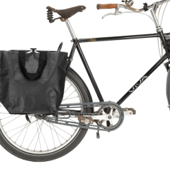 Casques vélo Soldes 42 Sac Cabas Porte Bagages Cobags Simply Noir