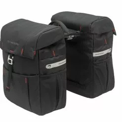 Double Sacoche Porte-bagages MIK New Looxs -Casques vélo Soldes double sacoche porte bagages mik new looxs vigo