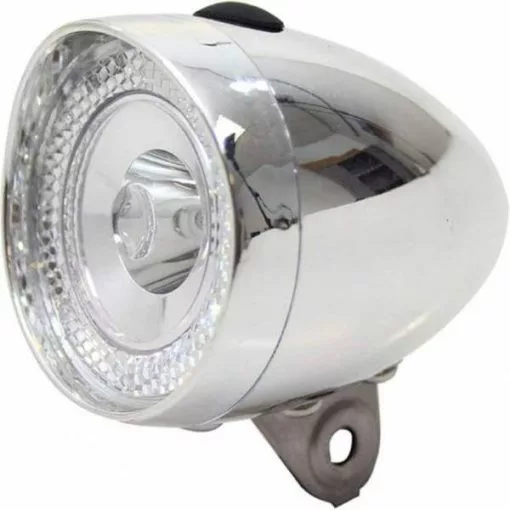 Spanninga Éclairage Avant Led Vintage 1 Spanninga Éclairage Avant Led Vintage -Casques vélo Soldes eclairage avant vintage