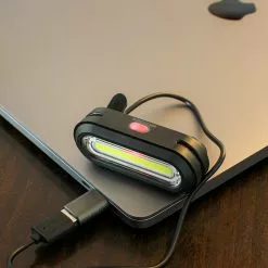 Kryptonite Light Éclairage Avant/arrière F100/R50 -Casques vélo Soldes eclairage rechargeable usb kryptonite light