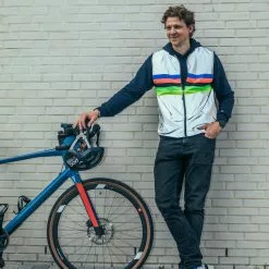 Gilet Réfléchissant Vélo Go Fluo Darkchamp -Casques vélo Soldes gilet reflechissant darkchamp go fluo