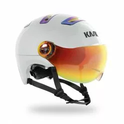 Kask URBAN R Rainbow Chrome WG11 -Casques vélo Soldes kask urban r blanc rainbow chrome