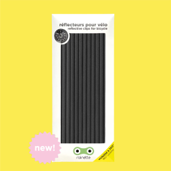 Rainette Réflecteurs Rayons Pour Vélo 15cm 7 Rainette Réflecteurs Rayons Pour Vélo 15cm -Casques vélo Soldes long reflecteurs visibilite roue velo noir rainette