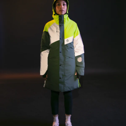 Parka Urban Circus Fluvia -Casques vélo Soldes manteau fluorescent chaud velo urbain urban circus fluvia