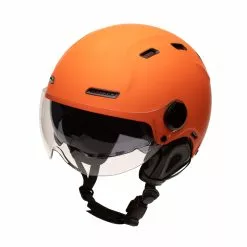 Marko Helmets Cadence (7 Couleurs, 2 Visières) -Casques vélo Soldes marko helmets cadence orange velo urbain
