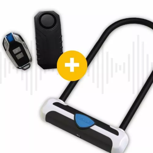 XLC/Monkey Security Pack Antivol Vélo (antivol + Alarme) 1 XLC/Monkey Security Pack Antivol Vélo (antivol + Alarme)