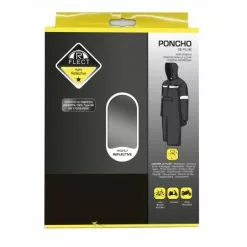 R Flect Poncho Vélo Imperméable Noir (polyvalent 2 Roues) -Casques vélo Soldes poncho pluie velo homme