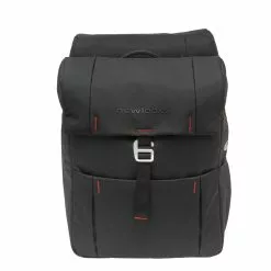 Double Sacoche Porte-bagages MIK New Looxs -Casques vélo Soldes sacoche mik noir 37l