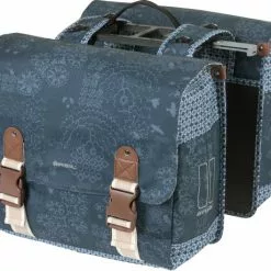 BASIL Sacoches MIK Vélo Femme -Casques vélo Soldes sacoches basil boheme bleu