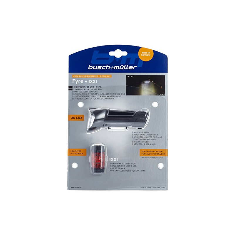 Éclairage Avant/arrière Bush & Muller 3 Éclairage Avant/arrière Bush & Muller – Image 3