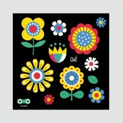 Rainette Autocollants Rétroréfléchissants Petites Fleurs 7 Rainette Autocollants Rétroréfléchissants Petites Fleurs -Casques vélo Soldes stickers reflechissants visible fleurs gwe multicolore velo trottinette securite planche 900x