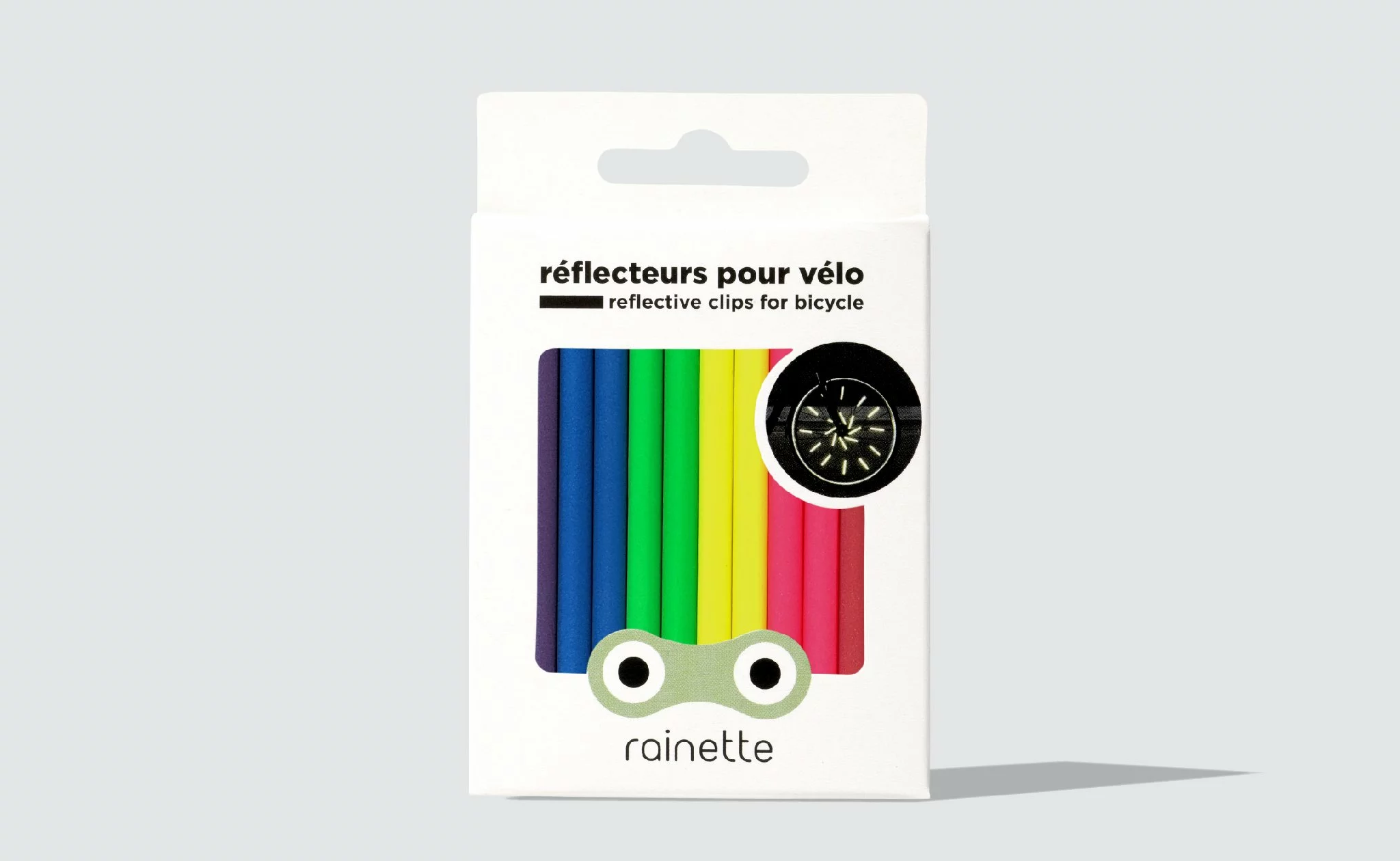 Rainette Réflecteurs Pour Rayons De Vélo Fluo 1 Rainette Réflecteurs Pour Rayons De Vélo Fluo