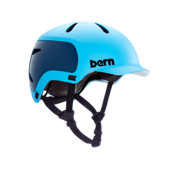 Bern Casque Watts 2.0 -Casques vélo Soldes watts 20 matte ocean blue 1 5113